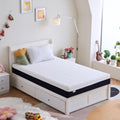 Twin Size Mattress 10 in Gel Memory Foam - Cool, Medium Firm Comfort