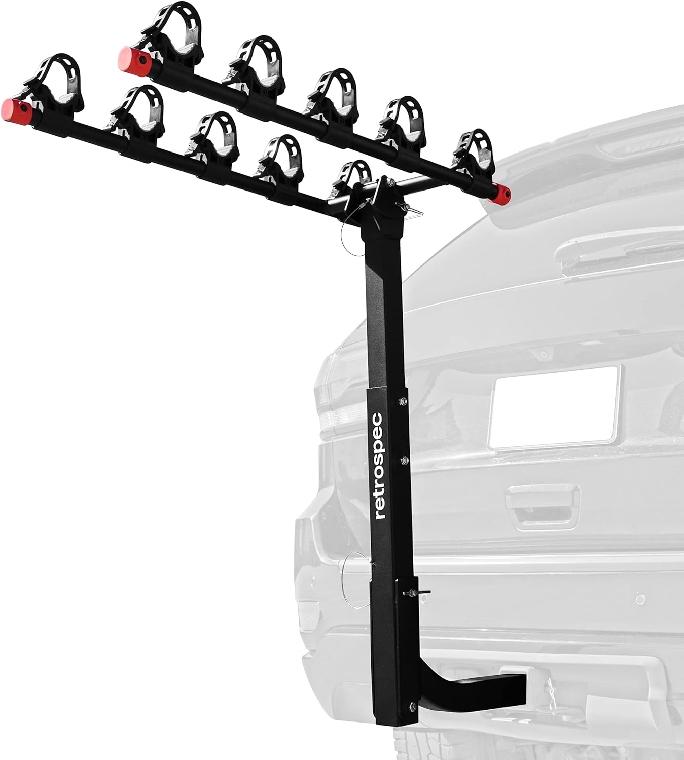 Lenox Bike Hitch Rack for Cars, Trucks, and SUVs - Foldable