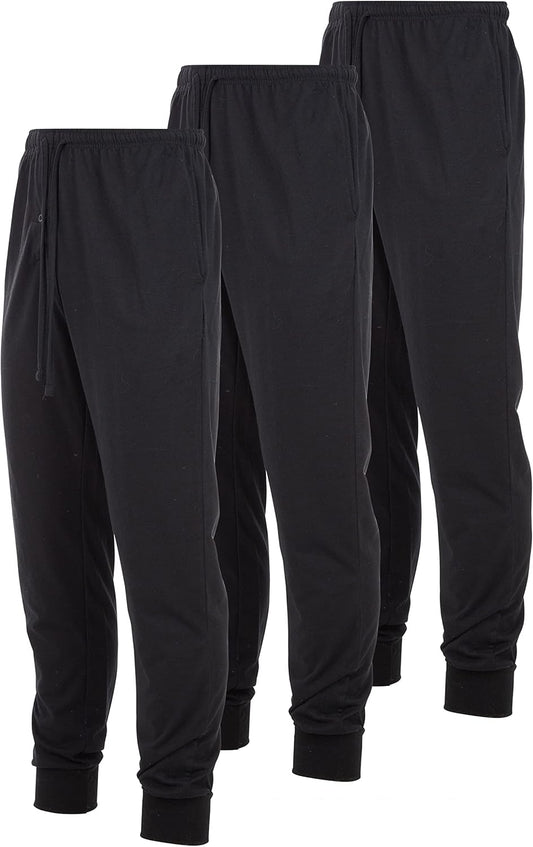 DARESAY Mens Lounge Pants with Pockets - Comfy Pajama Bottoms