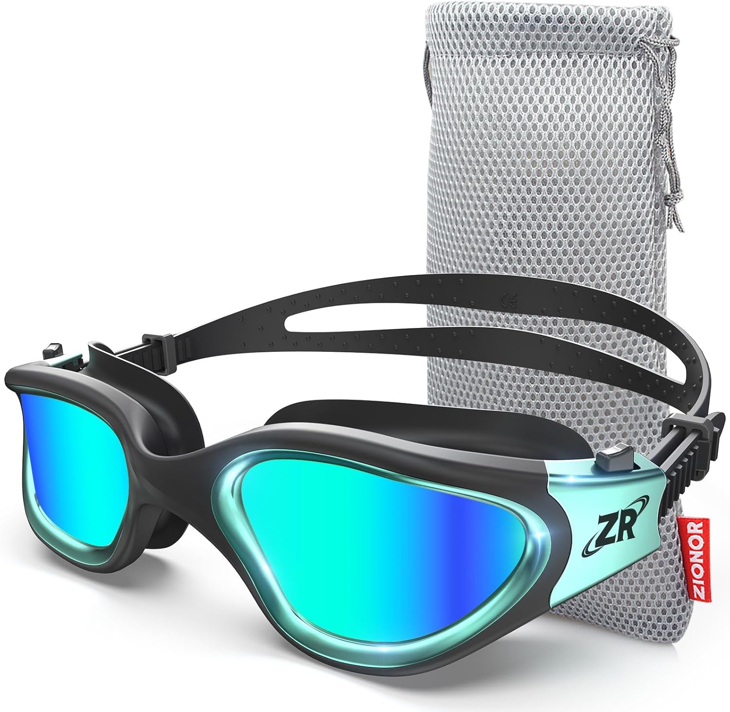 ZIONOR Swim Goggles G1 MAX Polarized Anti-Fog for All Swimmers