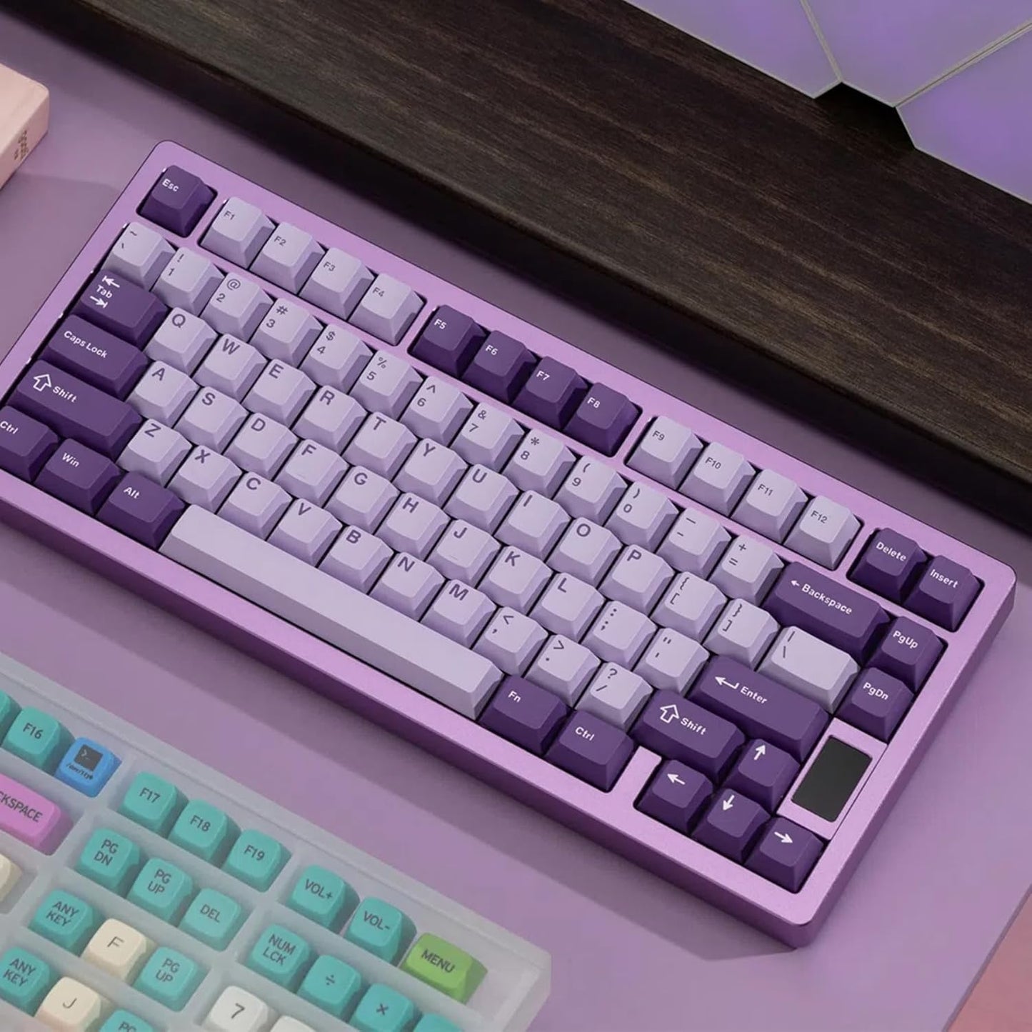 Chilkey ND75 Wireless Gaming Mechanical Keyboard with LCD Screen