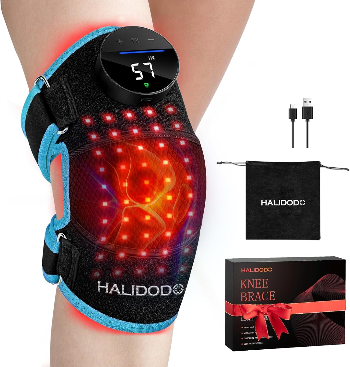 Red Light Therapy Knee Brace for Pain Relief and Recovery