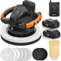 Buffer Polisher 20V Cordless 10 in - Portable Car Waxer