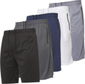 Ultra Performance Mens 5 Pack Athletic Running Shorts - Zippered Could