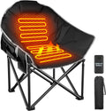 ZENPETIO Oversized Heated Camping Chair - Stay Cozy Outdoors!