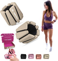 Wrist & Ankle Weights for Women 2 lb Set - Versatile Fitness Add-on