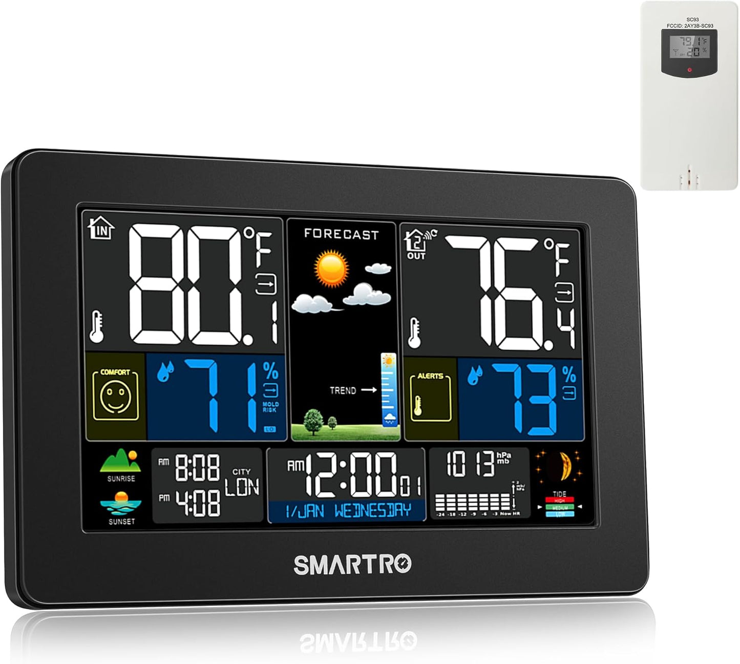 SMARTRO Weather Station Wireless Indoor Outdoor Thermometer Review