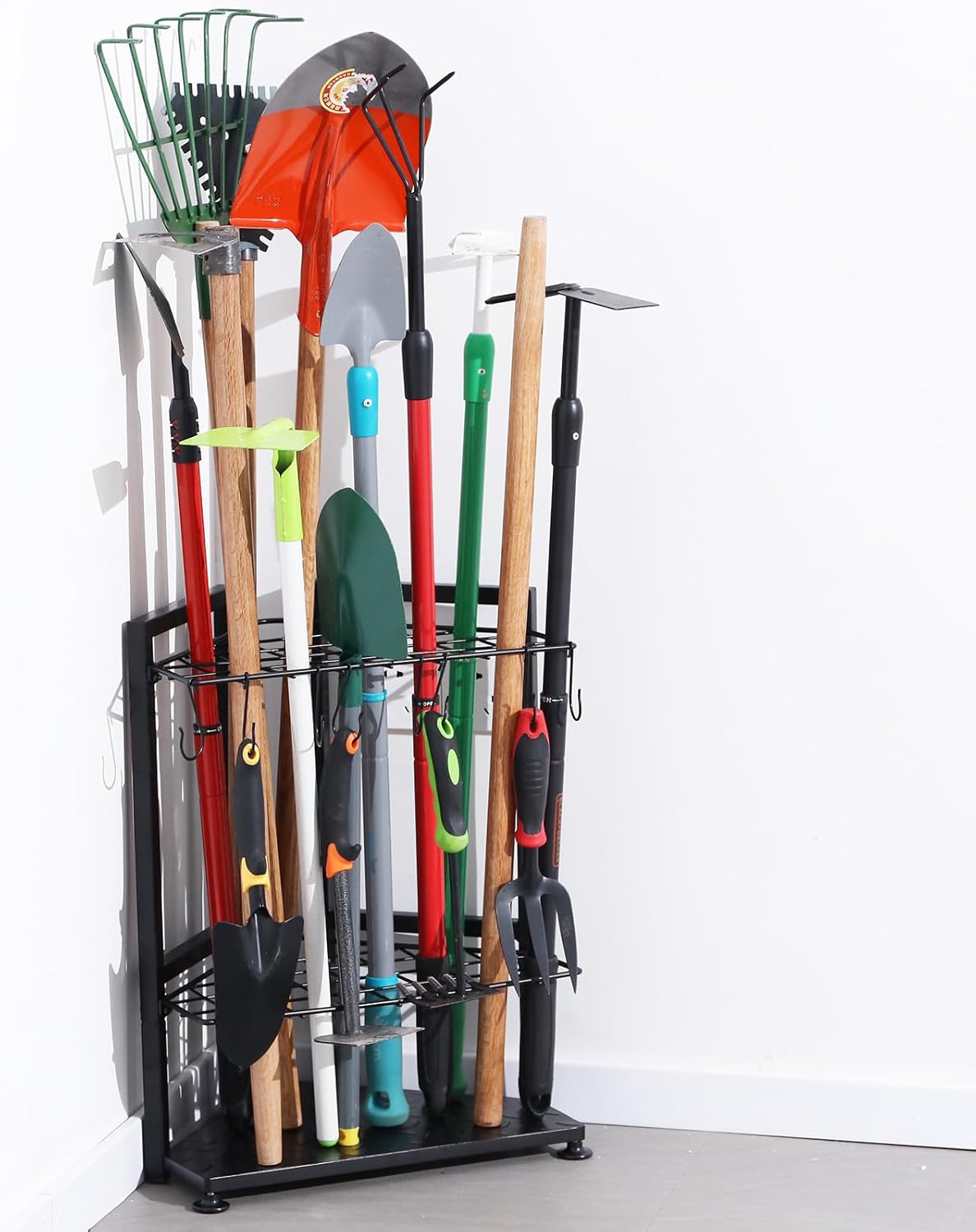YueTong Garden Tool Organizer for Corner Storage Solutions