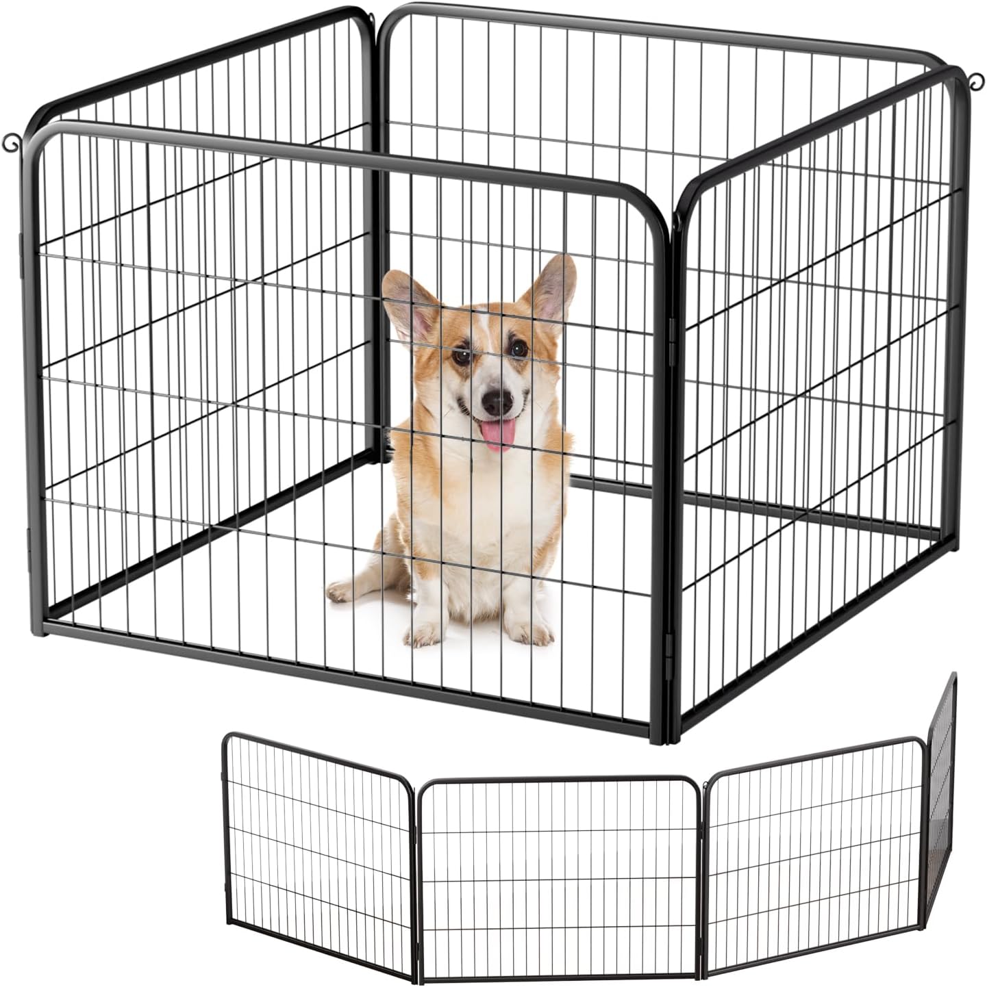Durable Dog Playpen Extender for Safe Indoor and Outdoor Use