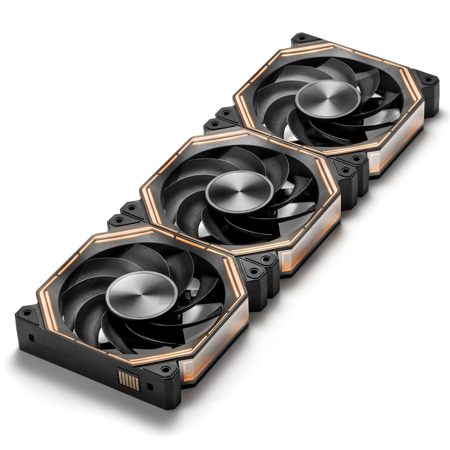darkFlash INF34 120MM PC Case Fan with ARGB Lighting and Cooling