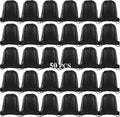 Drawstring Backpack Bags 50 Pack - Bulk Black Gym Sacks