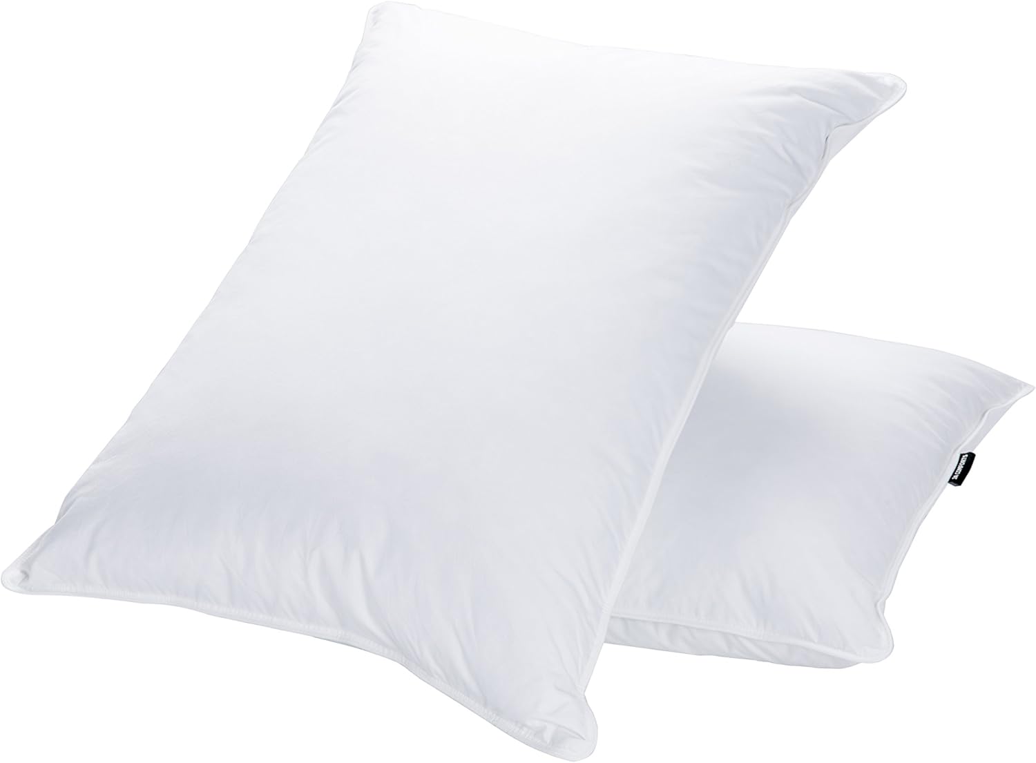 JA COMFORTS Goose Feather Down Bed Pillows for Sleeping Comfort