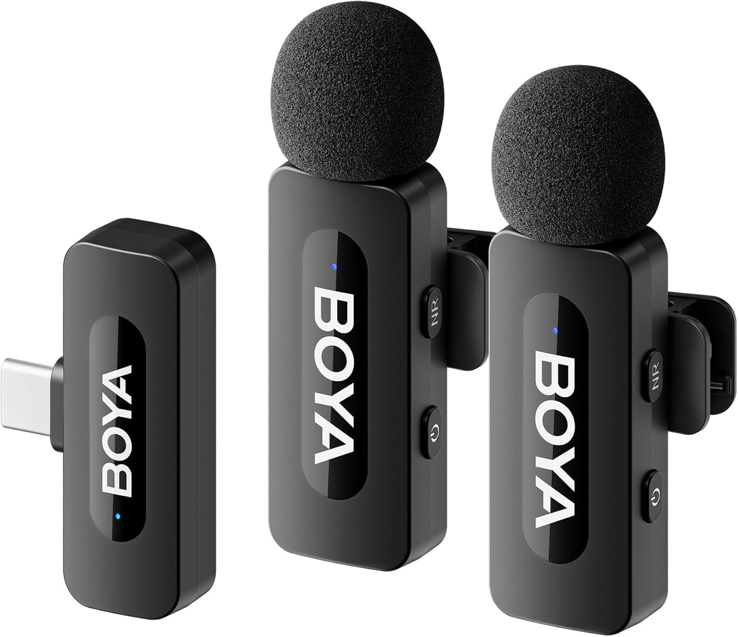 BOYA BY-V20 USB-C Wireless Microphone for Android and iPhone