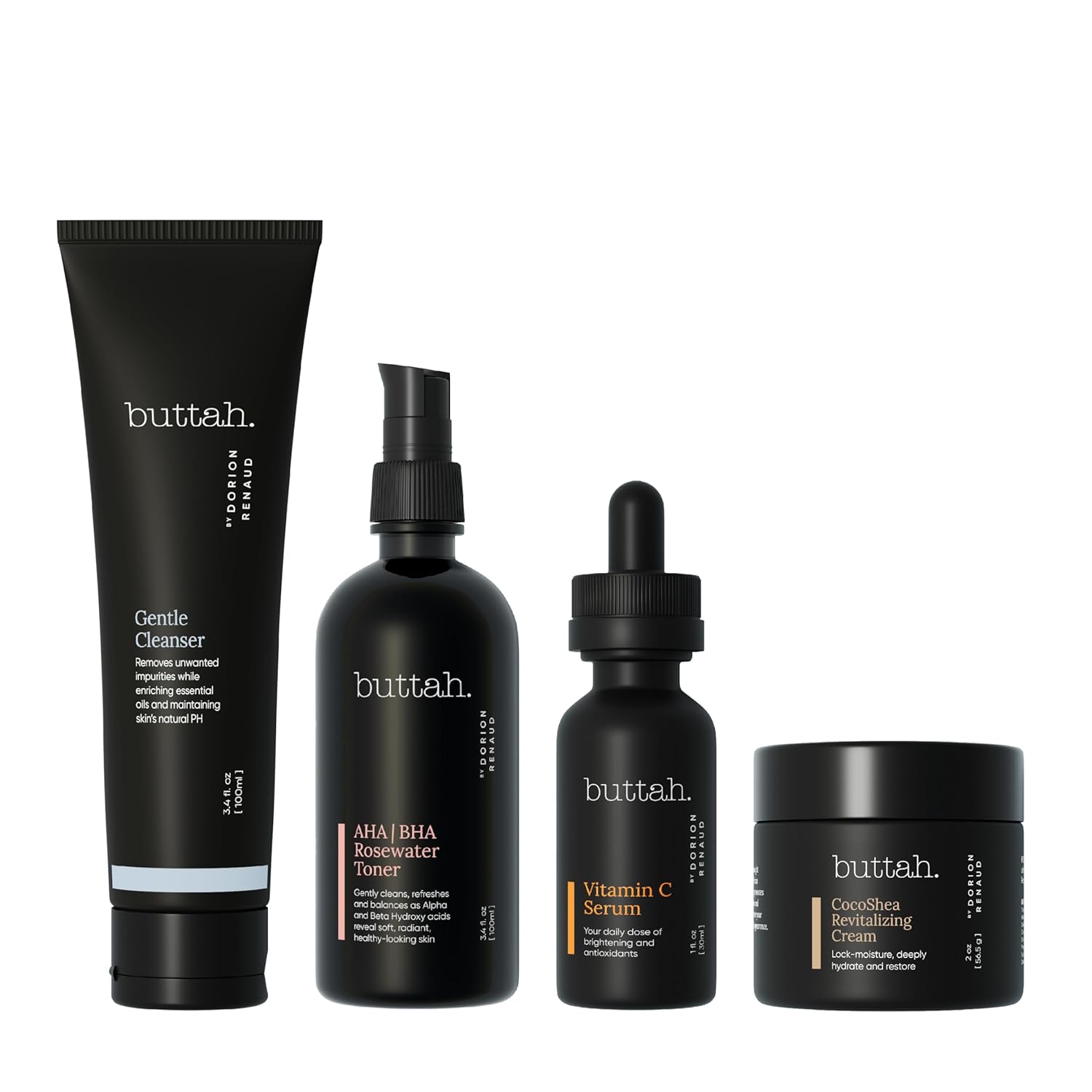 Buttah Skin Supreme Kit for Melanin Rich Skin - Complete Set