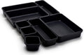 Interlocking Drawer Organizer Bins - Customizable 8-Piece Set