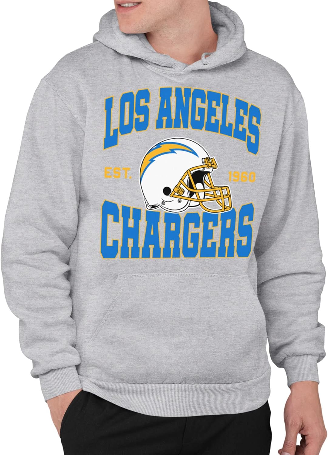 Los Angeles Chargers Unisex Adult Pullover Hoodie - NFL Apparel