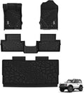 3W Floor Mats & Cargo Liner Fit for 2021-2025 Ford Bronco 2 Door - All