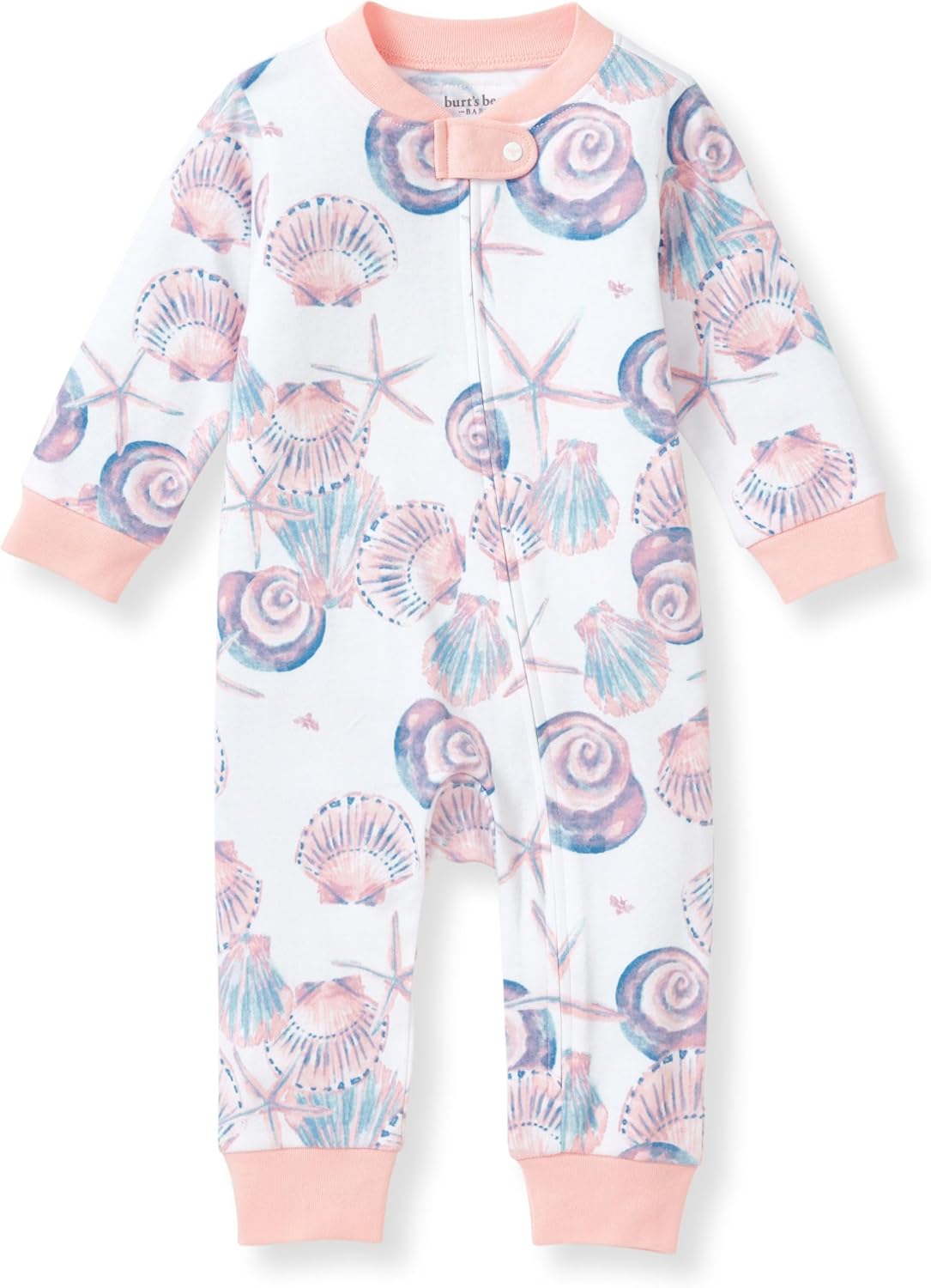 Burt's Bees Baby Girls' Cozy Sleep & Play Jumpsuit