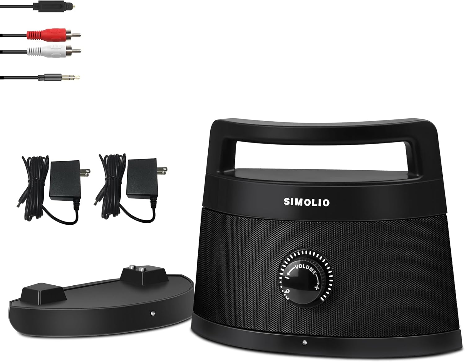 Wireless Speakers for TV for Seniors - Clear Sound & EQ Modes