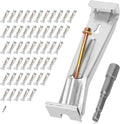 5 in Gutter Hangers 50 Pack - Hidden Clip Hangers for K-Style Gutters