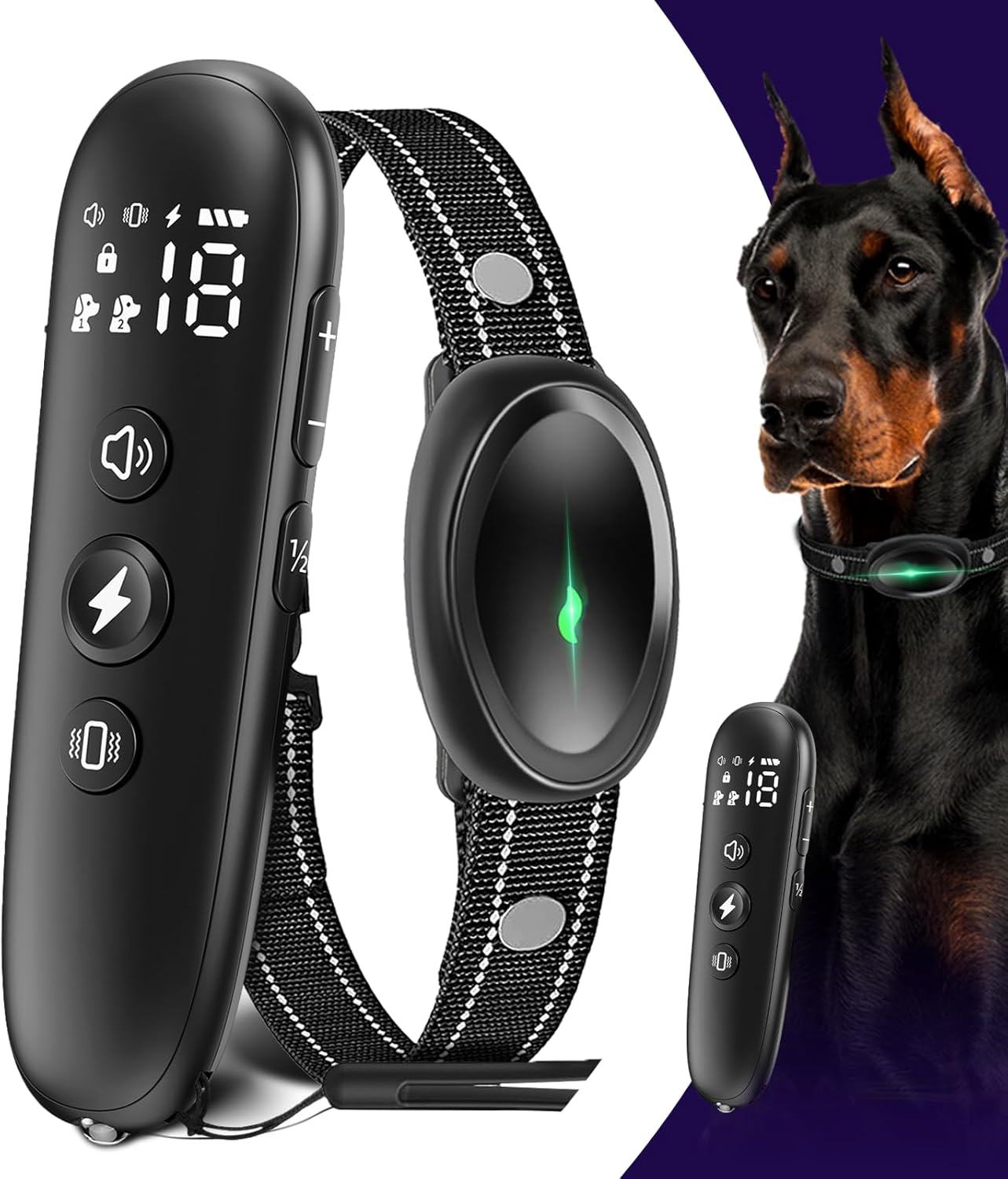 2025 Elite K9 Dog Training Collar with Remote - 3300ft Range