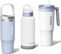 Insulated Stainless Steel Water Bottles 3-Pack - Leakproof Value