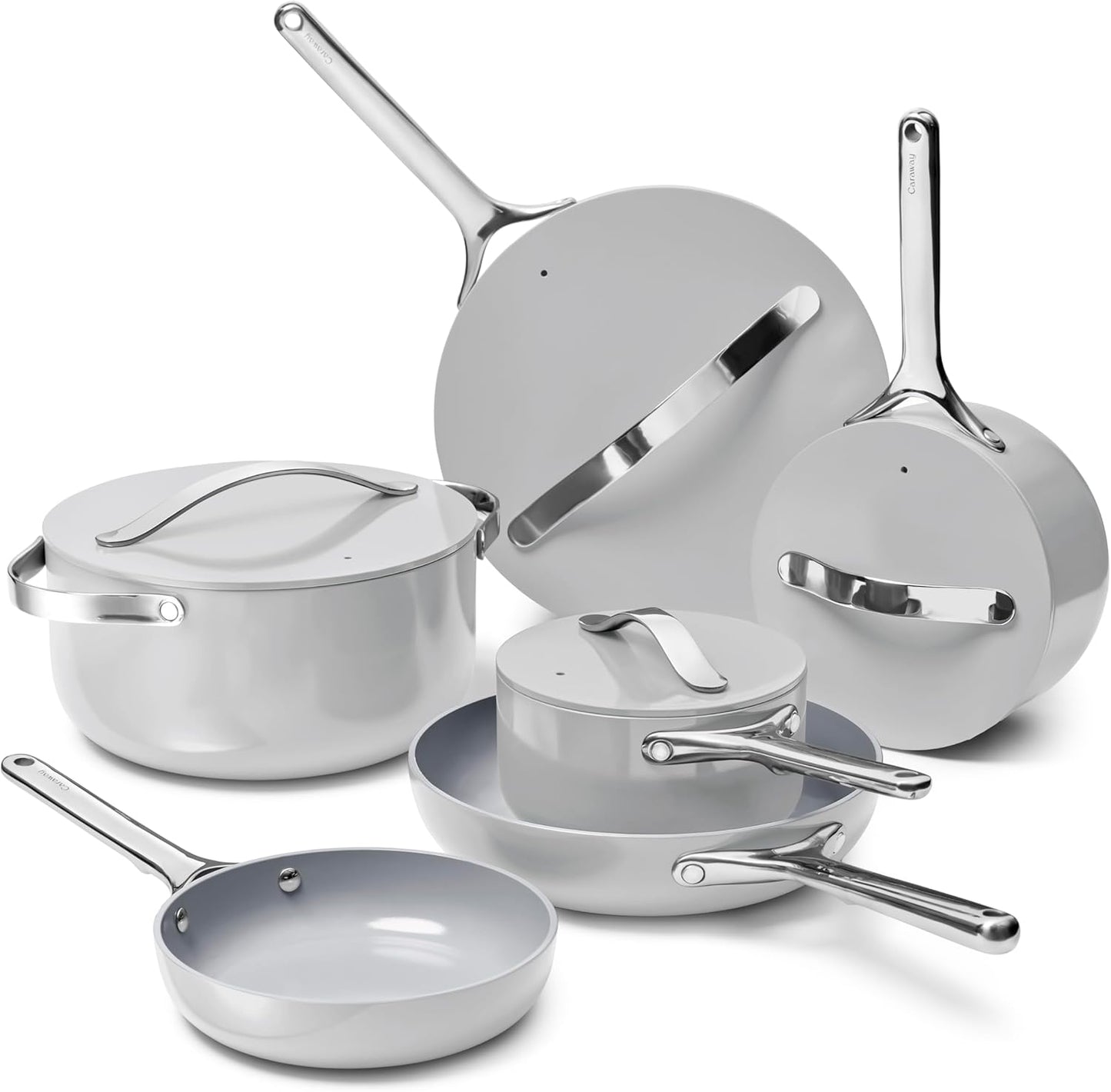 Caraway Deluxe Nonstick Ceramic Cookware Set for Stylish Cooking