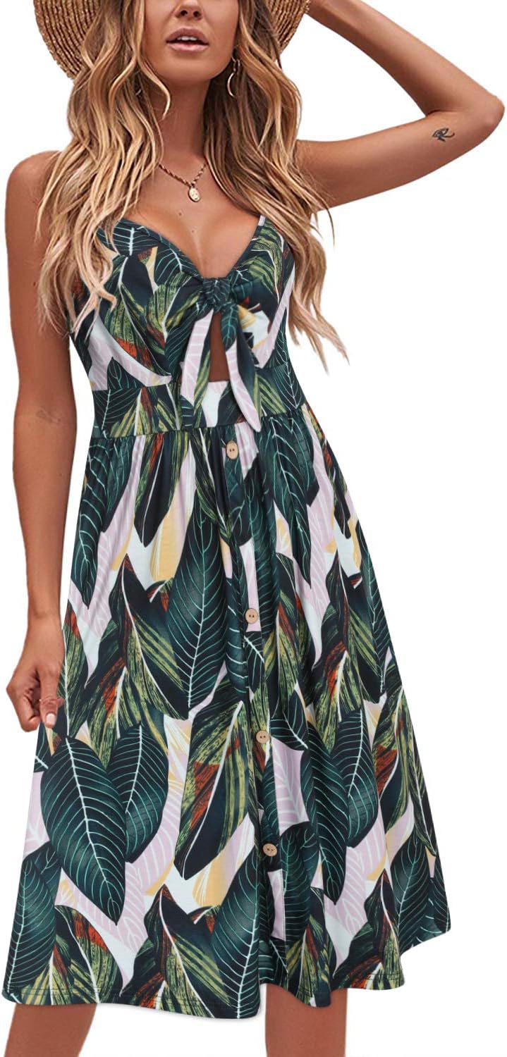 VOTEPRETTY Women's Summer Dresses for Beach and Vacation Fun