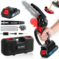 Mini Chainsaw Cordless 6 in - Portable Electric Chainsaw for Garden