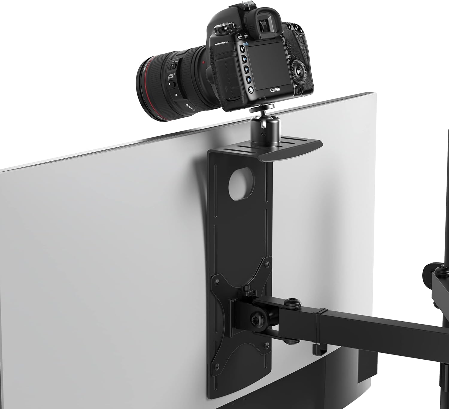 Versatile DSLR Monitor Mount for Enhanced Productivity