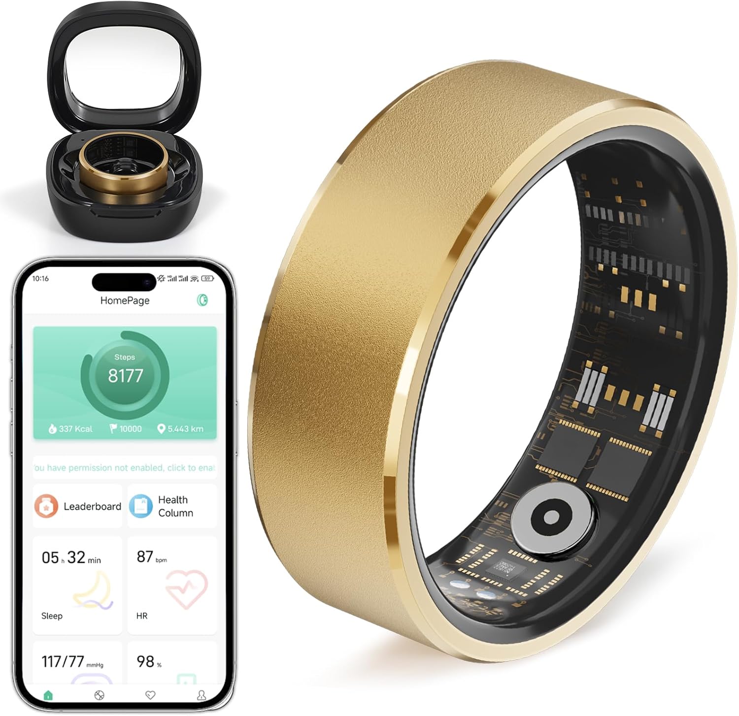 BANGALORE Smart Ring Health Fitness Tracker for Active Lifestyle
