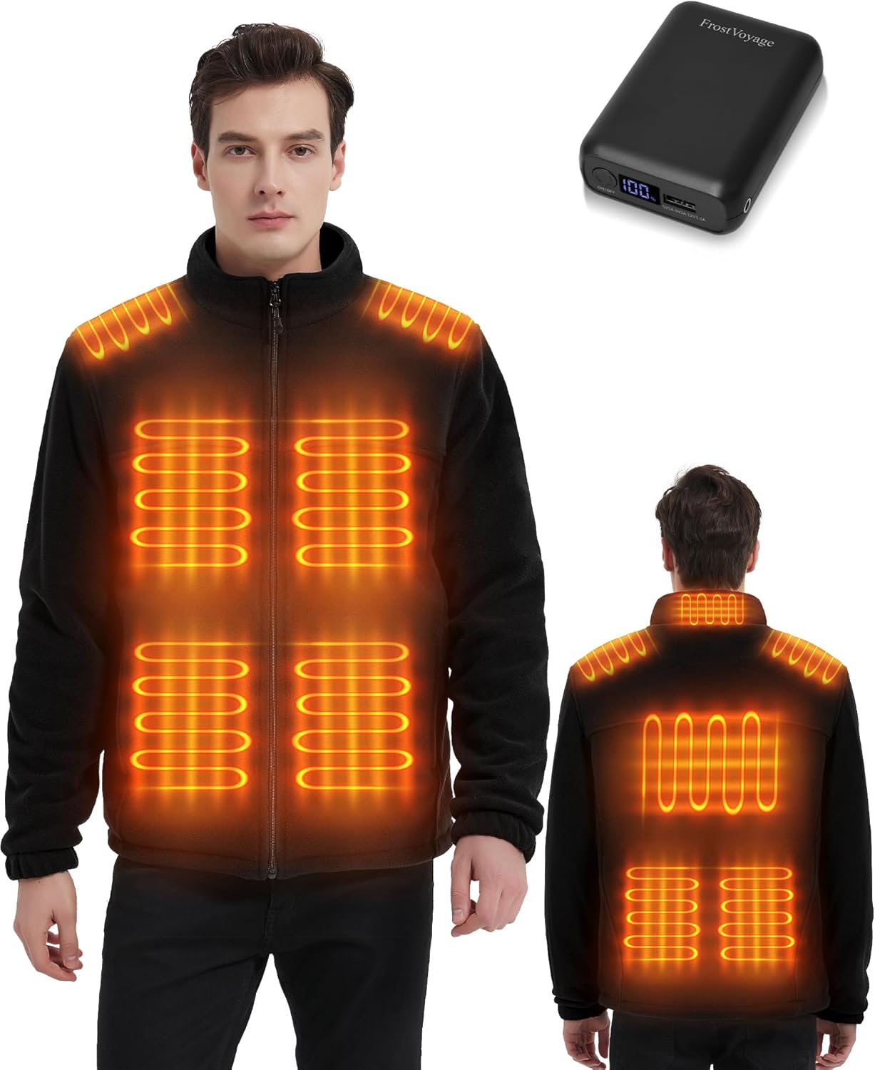 Heated Jackets with 10 Heat Zones for Ultimate Warmth and Comfort
