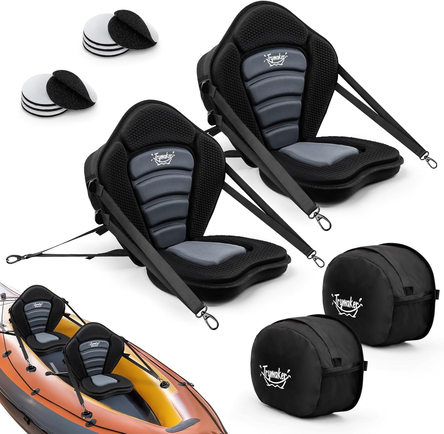 Kayak Seats with Back Support for Ultimate Comfort and Durability