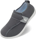 Diabetic Wide Walking Shoes for Women & Men - Adjustable Zero Drop