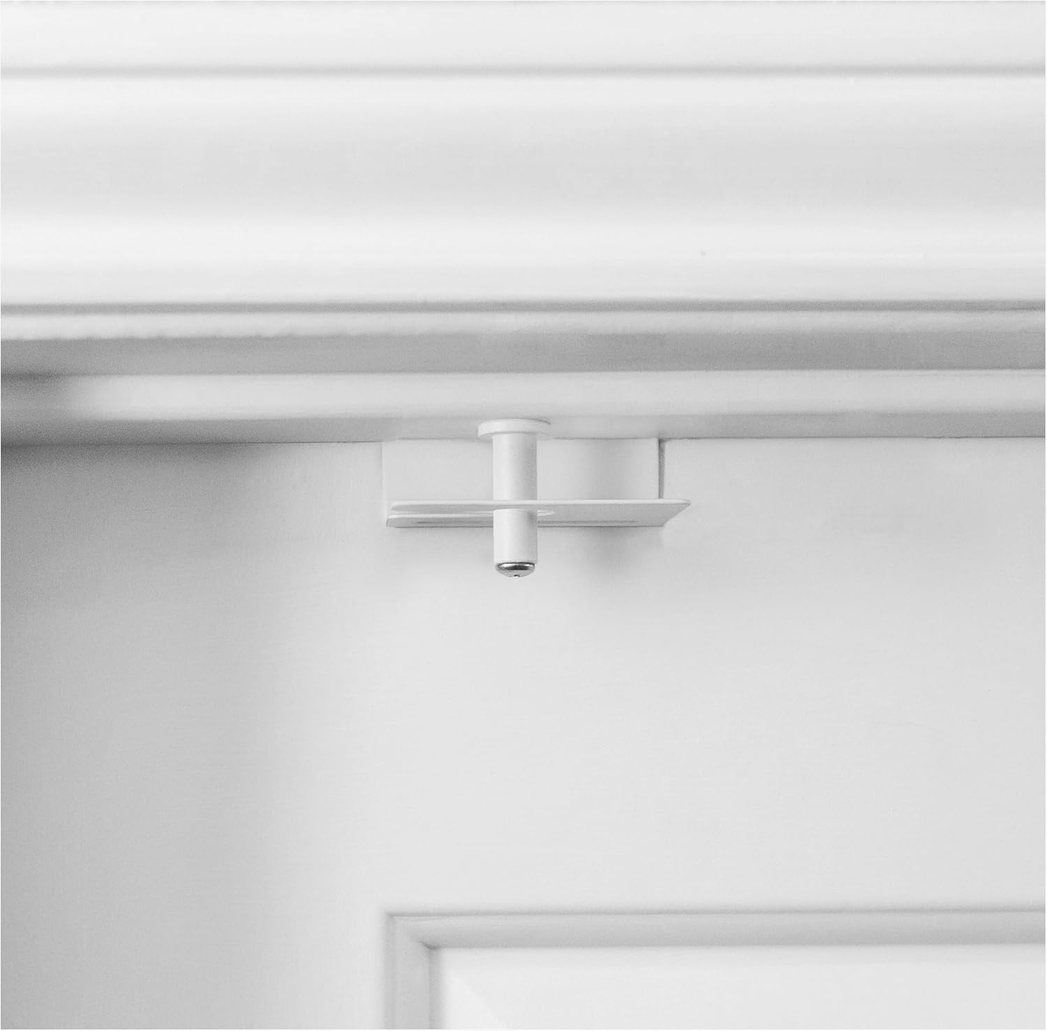 GlideLok Child Safety Door Top Lock - Durable Metal 2 Pack