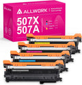 Compatible Toner Cartridge Replacement for HP 507X 507A - 4-Pack