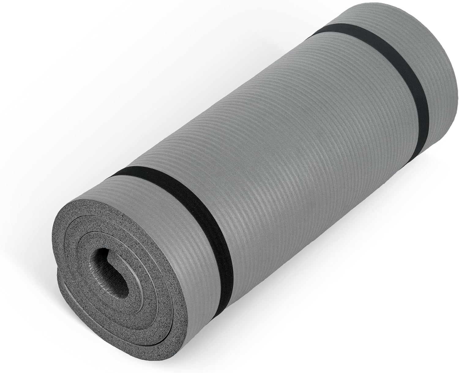 CAP Barbell High Density Yoga Mat | Portable Strap
