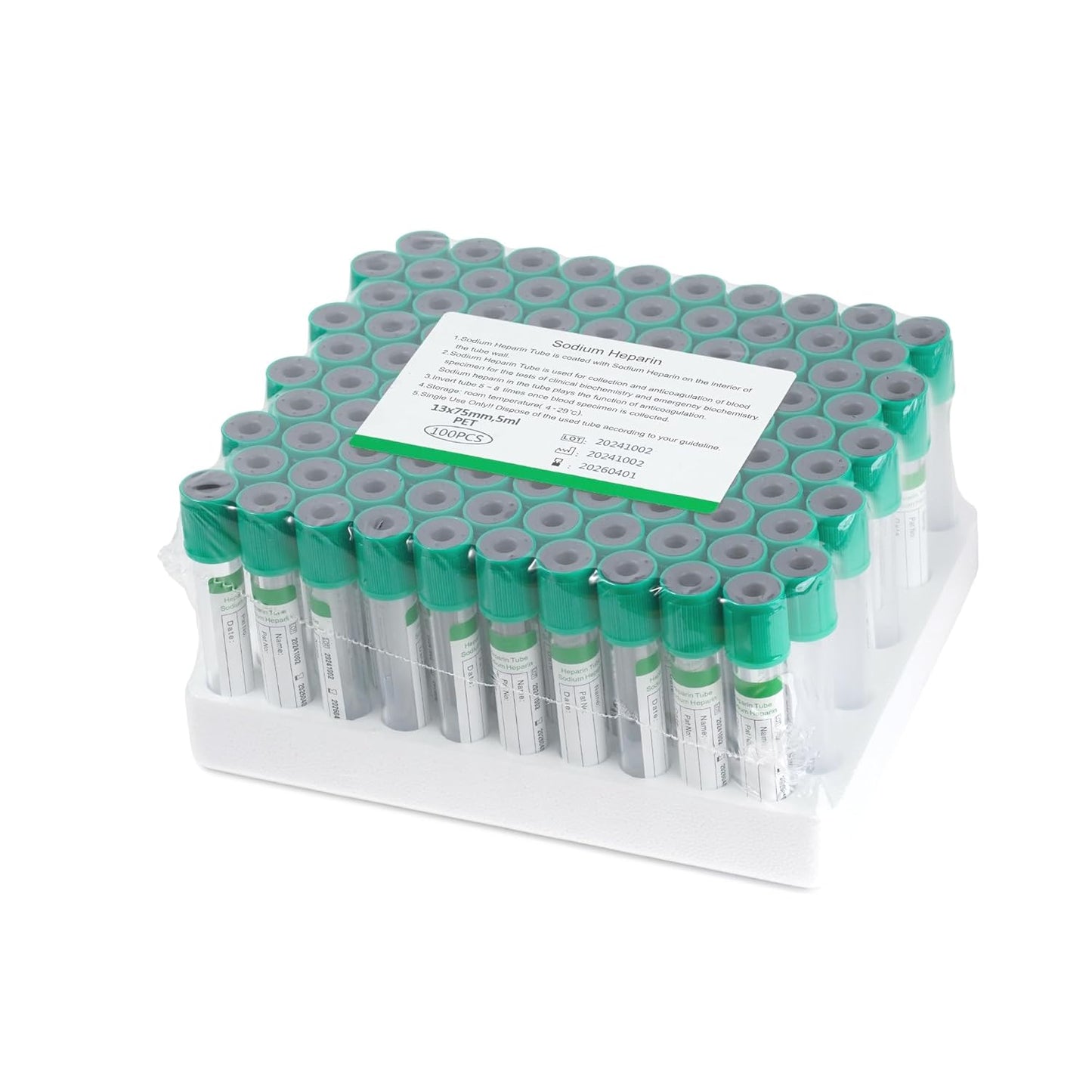 Vacutainer Blood Collection Tubes 5ml for Veterinary Use