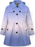 Betusline Girls Lightweight Waterproof Hooded Trench Coat - Stylish