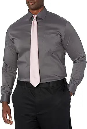 Van Heusen Men's TALL FIT Dress Shirt for Big and Tall Comfort