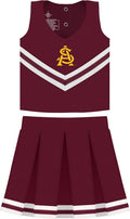 College Cheerleader Dress Set for Young Fans - 3 Pieces Included