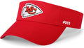 FOCO NFL Team Logo Visor Hat Caps - Classic, Comfortable Fit