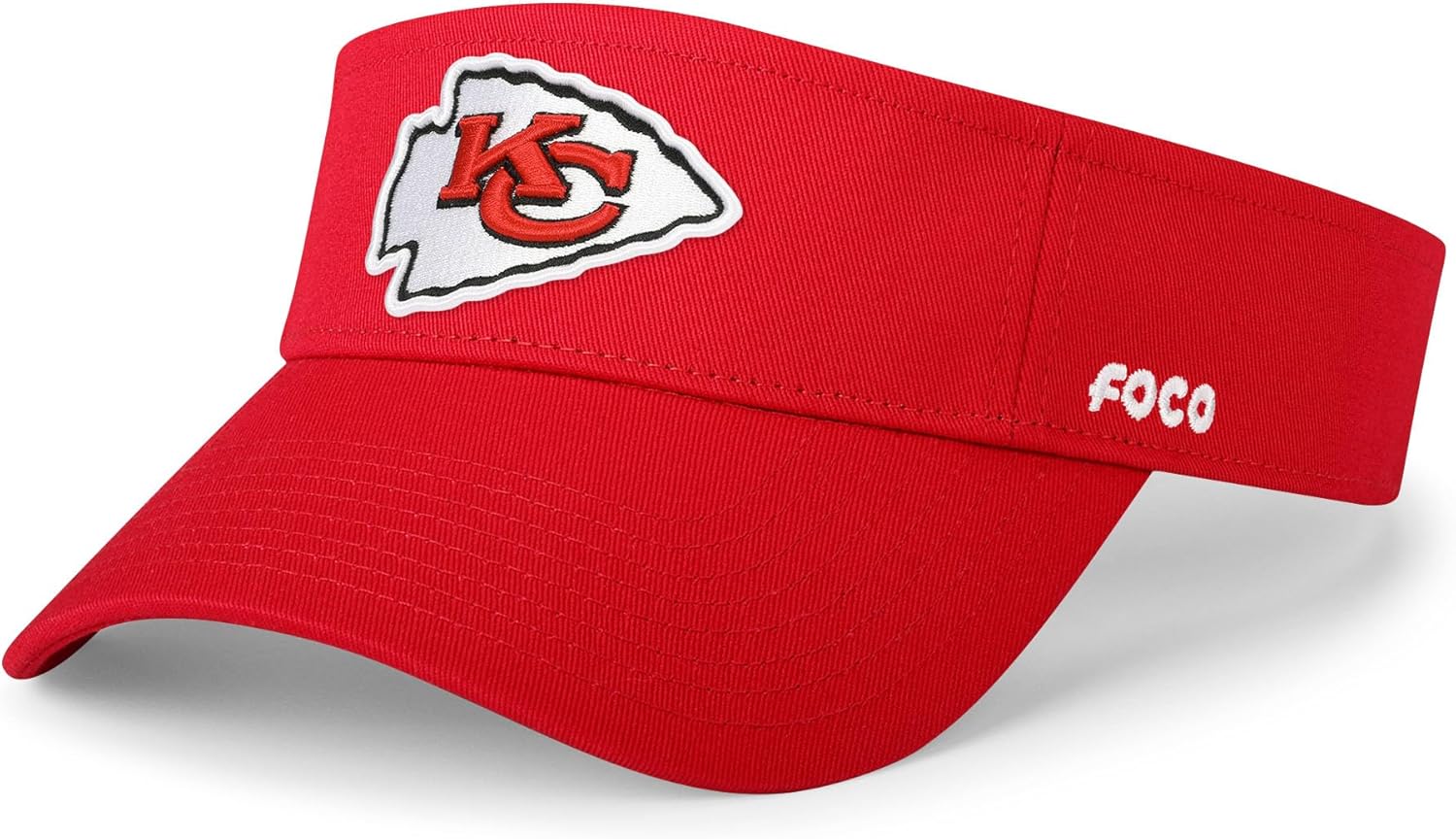 FOCO NFL Mens Team Logo Visor Hat for Ultimate Comfort