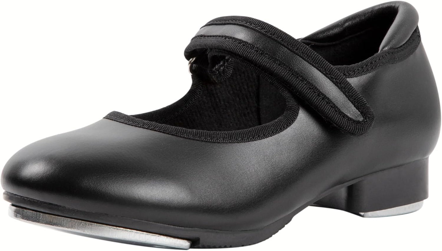 Linodes Easy Strap Tap Shoe Dance Flats for Kids - Comfortable Fit