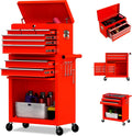 8 Drawer Rolling Tool Chest - High Capacity Lockable Tool Box