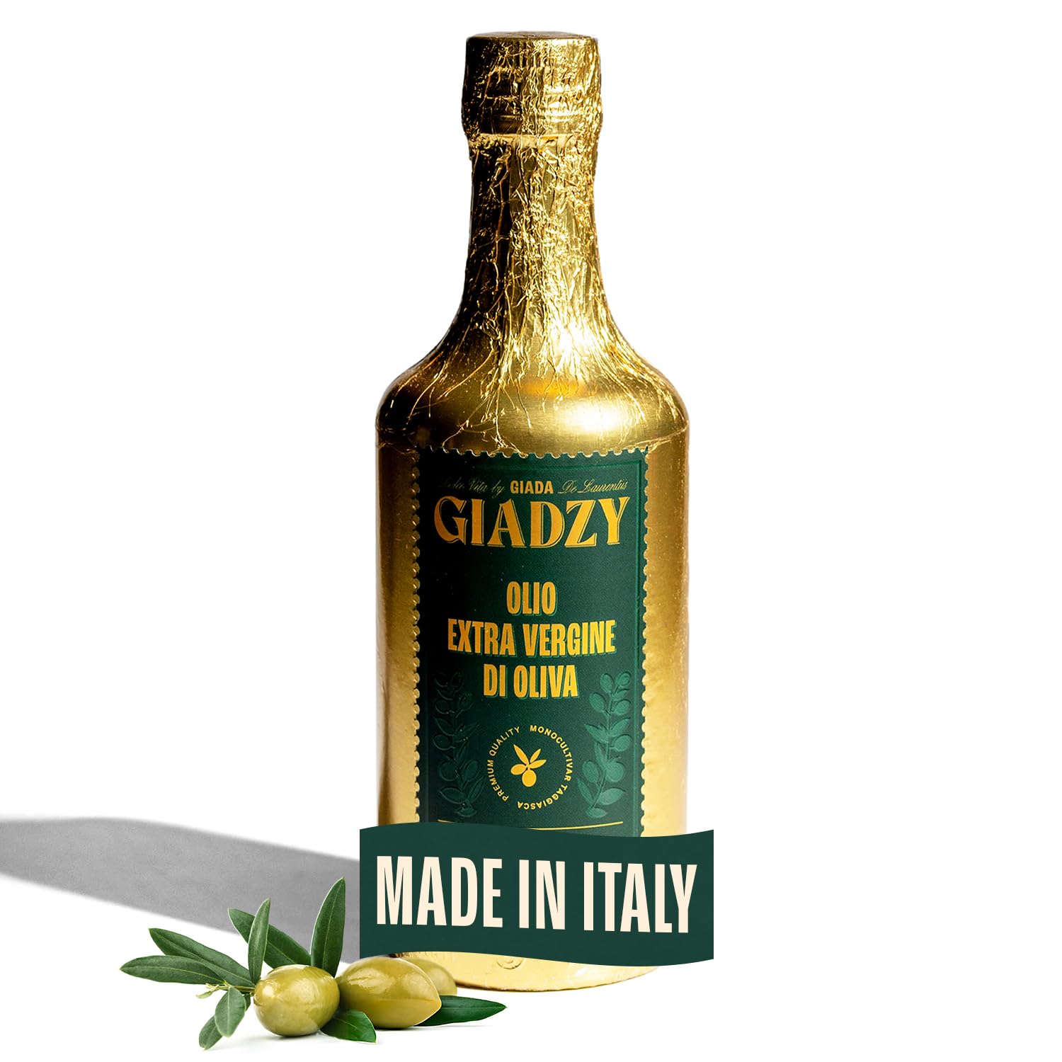 Giadzy Extra Virgin Olive Oil - Premium Cold-Pressed Italian Oil