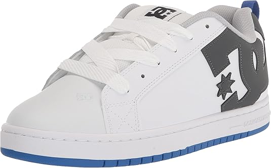 DC Men's Court Graffik Casual Low Top Skate Shoe for Comfort