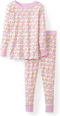Two-Piece Toddler Pajama Set - Soft Viscose Bamboo PJs Little