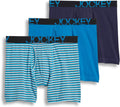 Jockey ActiveStretch 7 in Long Leg Boxer Brief 3-Pack - Comfortable