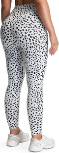 High Waisted Workout Leggings for Women - Tummy Control V Hip Fit Up